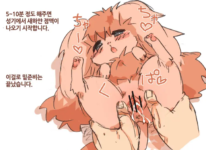 Hatsujouki No Usagiinu ☆Tadashii Taishohou☆ | 발정기인 토끼개한테 올바르게 대처하는 방법